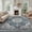 Oriental-Blue Distressed, variant on FEELHOME 2'x3' Area Rug Machine Washable Soft Vintage Distressed Non Slip Carpet for Living Room Bedroom Dining Room Taupe