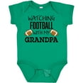 thumbnail image 3 of Inktastic Watching Football with My Grandpa Boys or Girls Baby Bodysuit, 3 of 5