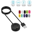 thumbnail image 2 of USB Charging Dock Cable + Anti-dust Cap Fit for Garmin Fenix 5 5S 5X 6X 6S Plus, 2 of 11