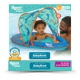 thumbnail image 3 of Aqua SwimSchool Grow-with-Me BabyBoat Pool Float for Infants 6-24 Months, Blue Shark, 3 of 9