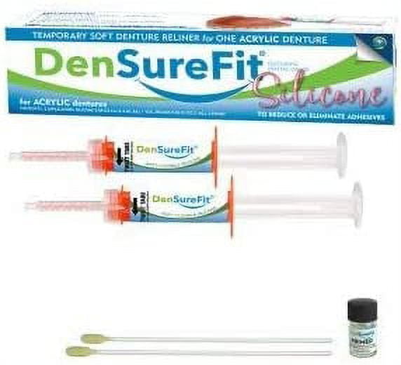 DenSureFit Lower Denture Reline Kit, Unflavored