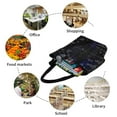 thumbnail image 7 of Kdxio Mathematica Science Women Reusable Grocery Bags Foldable Ripstop,Reusable Shopping Bags for Shopping,Gym,Gift, 7 of 7
