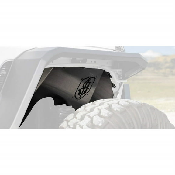 Road Armor 18-20 Jeep Wrangler JL Stealth Front Fender Liner JL Body Armor Raw - 518LFF0Z Fits select: 2021 JEEP WRANGLER UNLIMITED SPORT, 2022 JEEP GLADIATOR