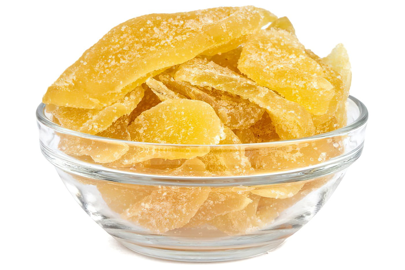 Bulk Crystalized Ginger Slices 25 Pound Wholesale Box