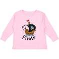 thumbnail image 3 of Inktastic Lil' Pirate Pirate Ship, Blue Bandana Boys or Girls Long Sleeve Toddler T-Shirt, 3 of 5