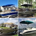 thumbnail image 5 of Leader Accessories 4 Bow Bimini Boat Top with Aluminum Fram,10 Colors,13 Sizes, 5 of 5