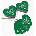 thumbnail image 5 of Inkdotpot Silver Foil Paper Hang Tags Made With Love Wedding Favor Tags 50 Pieces, 5 of 6