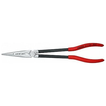 UPC: 0843221021795 | Knipex Needle Nose Plier 11  L Serrated 28 71 280 SBA