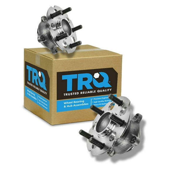 TRQ Rear Wheel Hub & Bearing Pair Set for Honda Odyssey BHA53606