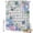 Lavender SpringGreen LightGrey, variant on Shower Curtain Spring Flowers Butterfly Shower Curtains for Bathroom Decor, Waterproof Polyester Shower Curtain Set with Hooks, Small Stall Size 36" x 72" Green Leaf Wood Grain
