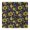 Black White Bee, variant on White Sunflower Pattern Square Fitted Tablecloth with Elastic Edge,Square Table Cover,Washable Elastic Table Cover for Home Kitchen Party Decor 34"x34"