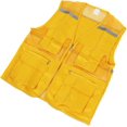 thumbnail image 1 of ZOUSSIQI Volunteer Vest, Reliable Lightweight Volunteer Work Wear Breathable Practical Versatile For Public Welfare Activities CA919-57026, 1 of 8