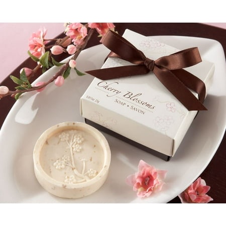 Baby Shower Hostess Gifts Ideas Kate Aspen Cherry Blossom Scented Soap - Set of 6 - Hostess Gift, Guest Gift, Party Souvenir, Party Favor or Decorations for Weddings, Bridal Showers, Baby Showers & More ()