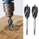 thumbnail image 4 of 2 uds 4-Fulte 4-ranura herramienta de corte de vástago hexagonal 32mm broca de carpintería broca de sierra de agujero de Metal vástago Hexagonal broca de soporte de carpintería ANGGREK Otros, 4 of 8