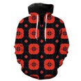 thumbnail image 1 of Sudadera con capucha y cremallera para hombre, estilo étnico exótico retro, informal, divertida, con estampado 3D de primavera, de gran tamaño, estilo hip hop, Harajuku, manga larga, 1 of 6