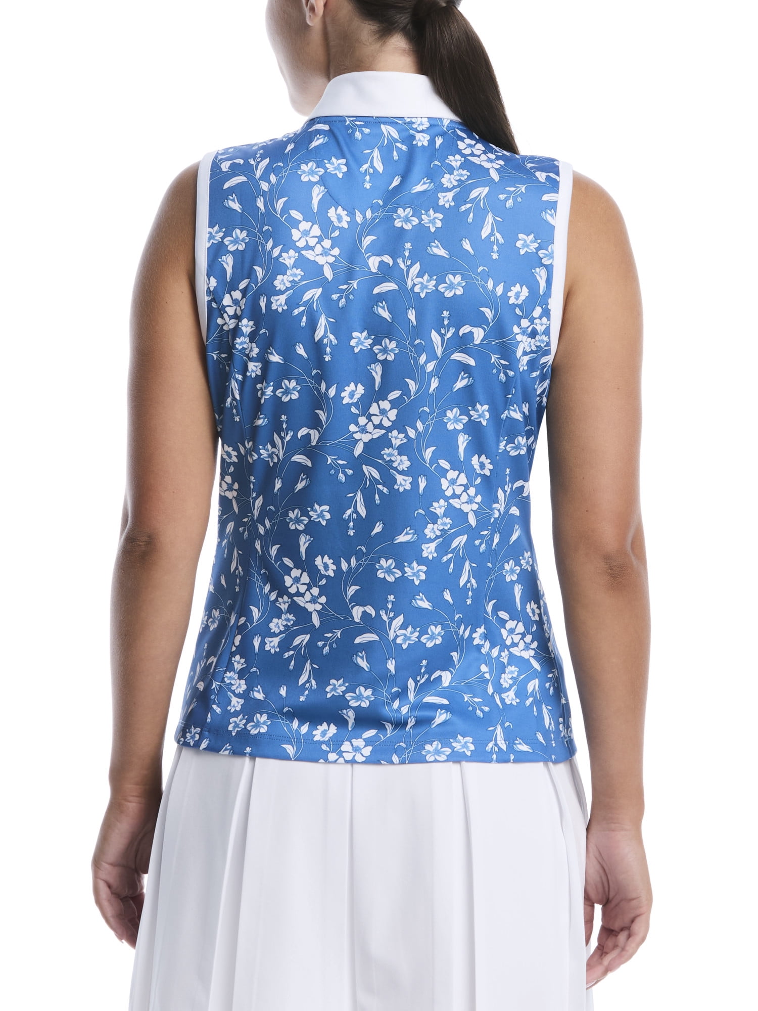 Ben Hogan Women’s Performance Sleeveless Golf Polo Shirt, Sizes XS-XXXL