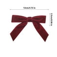 thumbnail image 4 of EWASWON 12 Pack Red Velvet Christmas Bows - Holiday Decor for Christmas Tree, Wreath & Gifts - Festive Christmas Bow Ornaments, 4 of 4