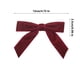 thumbnail image 3 of 12pc Velvet Christmas Tree Bow Decoration Wreath Bow Decoration, Bow Decoration, Bow Set, Elegant Velvet, Festive Home Decor, for Living Room, Metal Frame, 12 Pieces, for Bedroom, 3 of 8