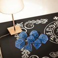 thumbnail image 3 of 7 Pcs dés en Acrylique Antique DND D10 D12 RPG Jouets de Jeu de Rôle Bleus, 3 of 5