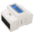 thumbnail image 1 of Medidor De Electricidad, Medidor De Electricidad 3 Fases 4 Cables Retroiluminación LCD 10‑100A 230V 400V AC Monitor De Energía, 1 of 7
