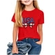 thumbnail image 2 of Odeerbi Chicos Niñas 4 de Julio Camiseta Manga Corta Día de La Independencia Camiseta Gráfica, 2 of 7