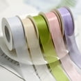 thumbnail image 2 of XmhyTop 2 Rolls 2.5cm x 20y Pink Satin Ribbon, Silk Florist Ribbon for Gift Wrapping, 2 of 5