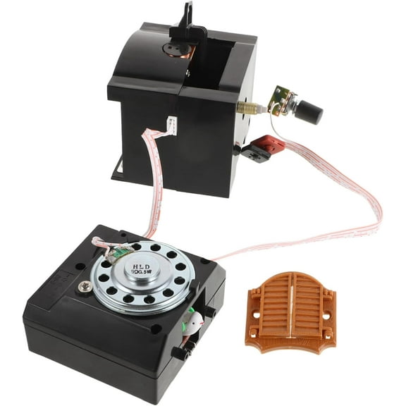 FRCOLOR Small Clock Movement Wall Clock Mechanism Replacement Black Plastic Accurate Timekeeping 1Pack