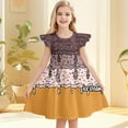 thumbnail image 1 of Robe Fille Enfants Robe Dessin Animé pour Filles Robe d'Anniversaire pour Filles Robes Soleil Robe Chic Vêtements Fille 7-8 Ans, 1 of 3