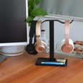 thumbnail image 3 of Desk Declutter: Spacious Storage Headset Stand With Quick Easy Assembly, 3 of 3