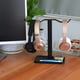 thumbnail image 3 of Organizador de audio prémium con soporte de aluminio para auriculares de escritorio, 3 of 3
