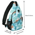 thumbnail image 4 of Mosiso Polyester Sling Chest Backpack for Men Women Shoulder Bags Crossbody Outdoor Sport Bag, 4 of 6