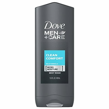 Dove Men+Care Body Wash and Face Wash Clean Comfort 13.5 oz (Pack of 7)