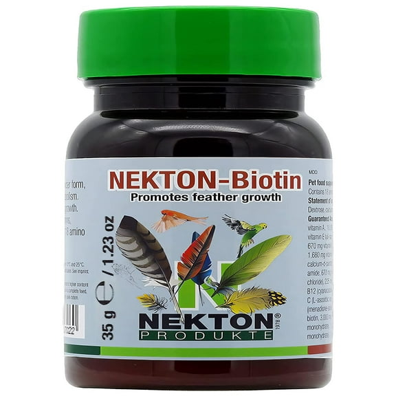 NEKTON-Biotin for Bird Feathering 1.23 oz (35g)