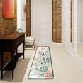 thumbnail image 3 of SKYSONIC 2'X6' Cute Easter Bunny Easter Eggs Runner Rug with Rubber Backing, Non Slip Entryway Rug Runner Washable Soft Area Rug Carpet for Hallway Bedroom Kitchen Decor, 3 of 6