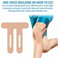 thumbnail image 5 of TELOLY 2026 New Precut Kinesiology Tape for Knees, 10 Pcs - Waterproof, Elastic, Breathable, Hypoallergenic Knee Support Tape for Pain Relief, 5 of 7