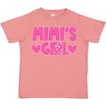 thumbnail image 3 of Inktastic Mimi's Girl Pink with Hearts Girls Toddler T-Shirt, 3 of 5