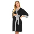 thumbnail image 5 of Vividxx Maternity Nursing Robe Delivery Nightgowns Hospital Breastfeeding Gown Cozy Mother-to-be Clothes, 5 of 9