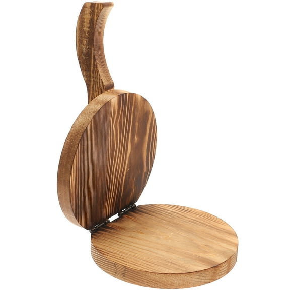 Baluue Kitchen Dumpling Pressing Plate Wood Mold for Dough and Noodle Making