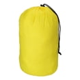 thumbnail image 1 of Uxcell Stuff Sack, 9x16 Inch Outdoor Storage Sack Ultralight Dust Flap Bag, Yellow, 1 of 7