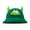 Monster green, variant on Funny Antennas Fisherman Hat for Female Outdoor Spring Sun Hat Cartoon Bucket Hat Party Headwear Breathable Camping Hat