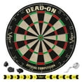 thumbnail image 5 of Viper Dead On Sisal Dartboard, Two Sets Starter Darts, Viper Guardian Black, 5 of 6