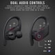 thumbnail image 3 of Wireless Earbuds - Class 1 Bluetooth Headphones, 9 Hours of Listening Time, Sweat Resistant, Built-in Microphone - Black, 3 of 5