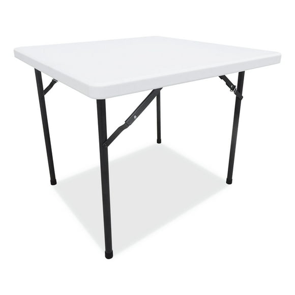 Alera ALEPT36SW Square Plastic Folding Table - White (ALEPT36SW)