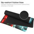 thumbnail image 4 of Gaming Mouse Mat/900 x 400 x 3 mm | XXL Mouse pad | Table mat/Large Size | Improved Precision and Speed | Rubber Base for Stable Grip on Smooth Surfaces Non-Slip (90x40Black005), 4 of 7