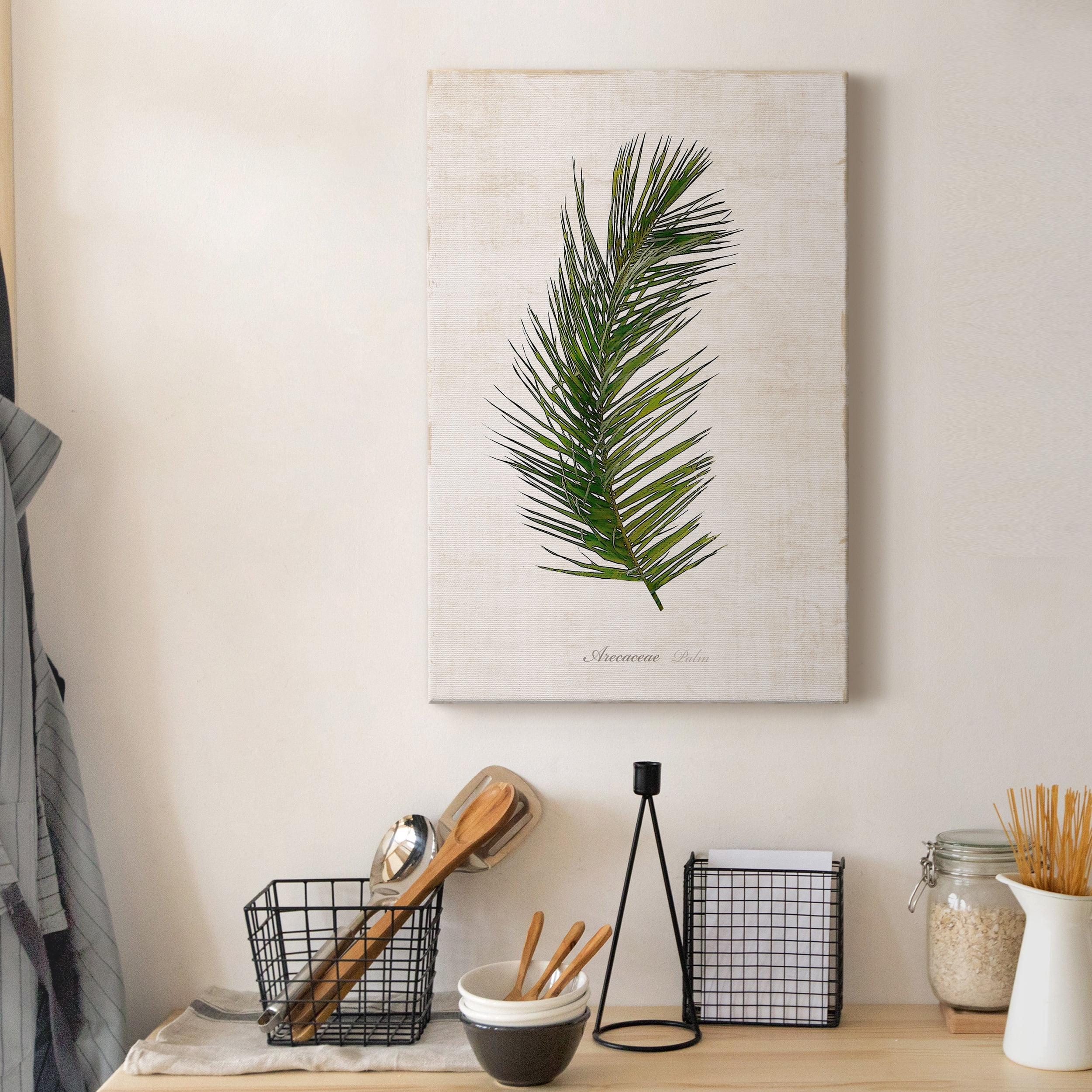 Palm Botanical II Premium Gallery Wrapped Canvas - Ready to Hang - 18 x 27