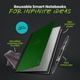 thumbnail image 3 of Cuaderno Rocketbook New Core Reutilizable Ejecutivo Verde, 3 of 8