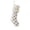 White B, variant on COM1950s Knitted Christmas Stocking, Large Christmas Stocking with Snowflake Deer Jacquard and Built in Hanging Loop, Holds 5+ Gifts Load Bearing, Fireplace Mantel Holiday Decor Gift Sock