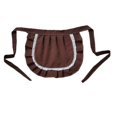 thumbnail image 4 of RetroApronsWaistApronWaistApronForGirlsTightCostumeWhiteCottonHalfApronPartyHot, 4 of 5