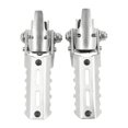 thumbnail image 1 of Motorcycle Highway Front Foot Pegs Folding Footrests Clamps Foot Rest Pedals 22-25mm Replacement for R1250GS R1200 GS ADV, 1 of 5