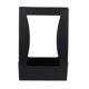 thumbnail image 1 of Cestas de Flores de Papel Canasta para de Asa Diseñada con Forma Rectangular Negro BLESIY Cesta de flores frescas de mano, 1 of 8